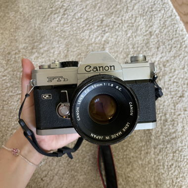 Analog canon camera