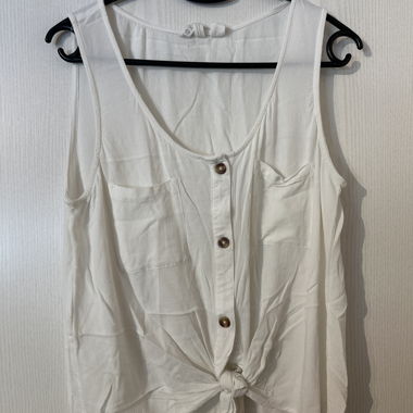 White Knot Top
