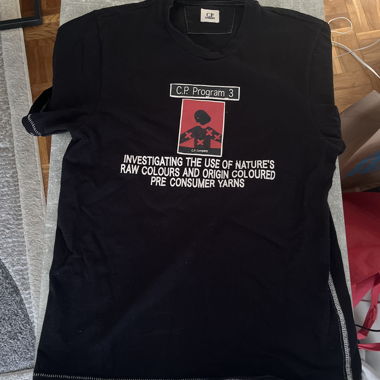 CP Company black T-shirt
