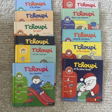 Lot de livres T'choupi