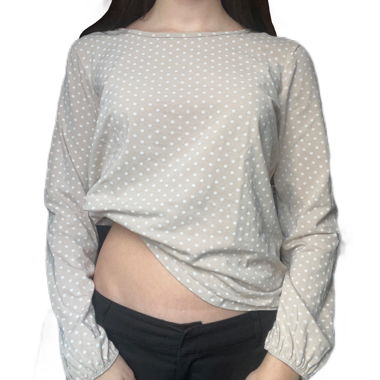 Vintage Longsleeve with Dots