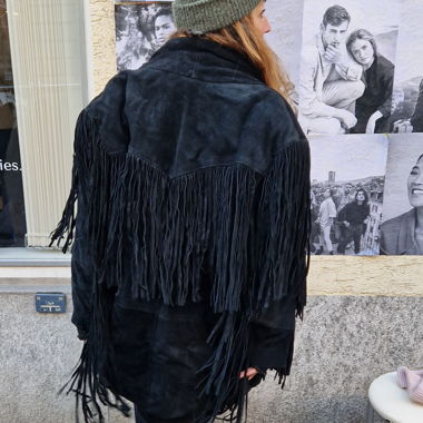 Vinatge wildlederjacke