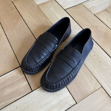 Mocassini in pelle Massimo Dutti