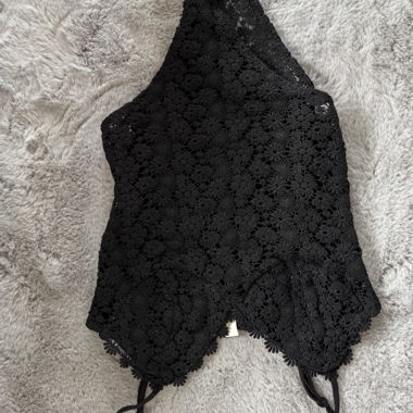 Body en dentelle noire