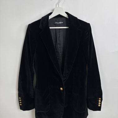 Dolce & Gabbana Samt-Blazer