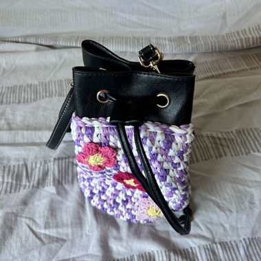 Handgemachte Beuteltasche