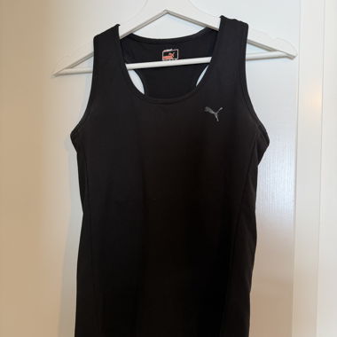 Black Puma Tank Top