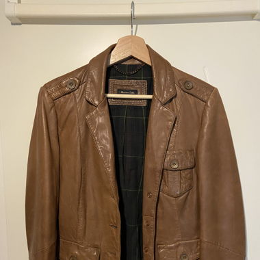 Lederjacke von Massimo Dutti