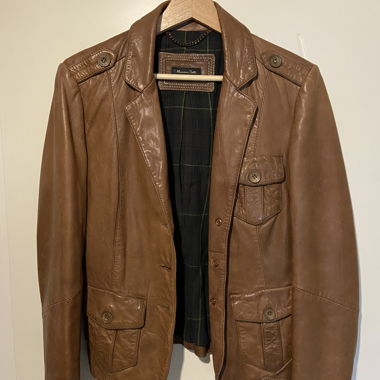 Lederjacke von Massimo Dutti