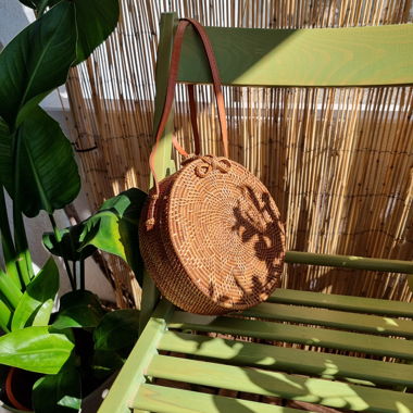 Rattan Bohostyle handbag