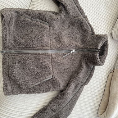 Teddy Jacke braun