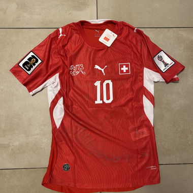 Switzerland FIFA 2026 Xhaka Football Shirt