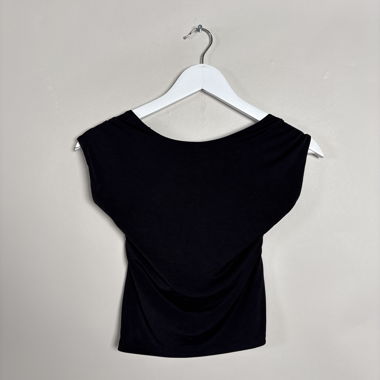 Stradivarius schwarzes Oberteil