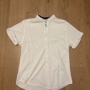Zara weisses Slim-Fit Hemd