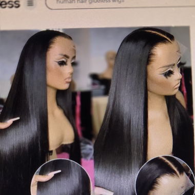 Perruque Lace Frontale  100%cheveux humains 