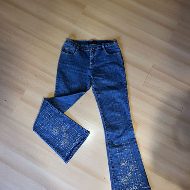 Jeans y2k FAR MOSO avec broderies 