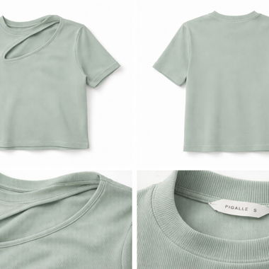 T-shirt asimmetrico