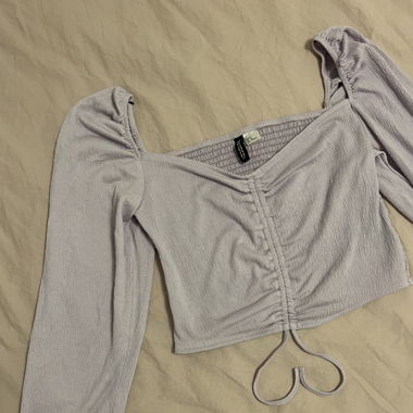 Flieder Crop Top 🔮