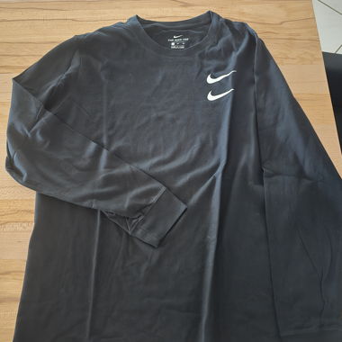 Maglietta Nike a maniche lunghe nera
