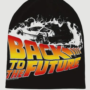 Bonnet back to future neuf double face 