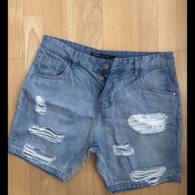 BRAVE SOUL denim shorts blue Size L