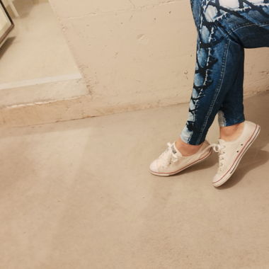 Converse low chucks stark getragen gr.40