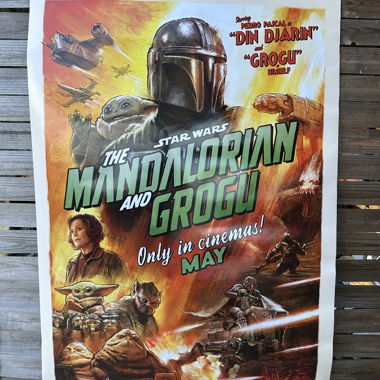 Cinema Poster Star Wars The Mandalorian