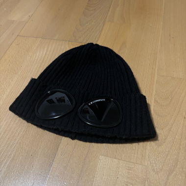 C.P. Company Goggle Beanie nero