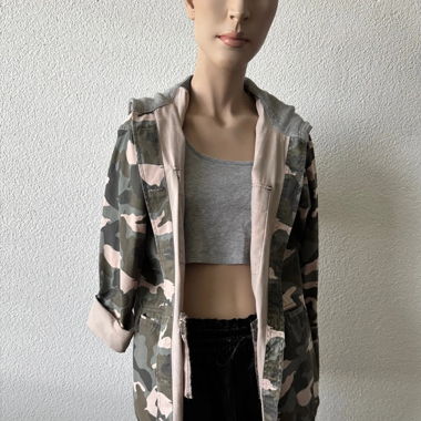 Übergangsjacke im Military-Look