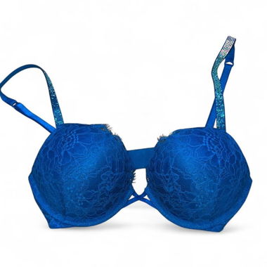 Soutien-gorge push-up bleu Victoria’s Secret, taille 70B