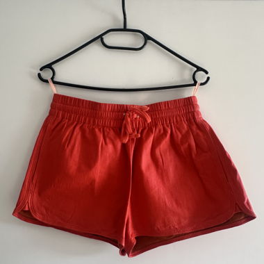 Vintage Celine leather rot shorts XS S