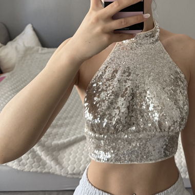 Glitzer Top