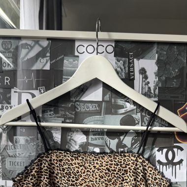 icon leopard crop top
