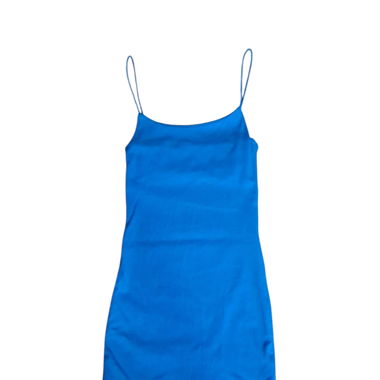 Blue dress