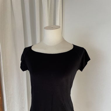 Schwarzer T shirt one size