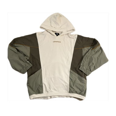 White and Green Converse Hoodie