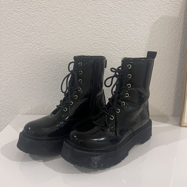 Plateau-Stiefelette Gr. 38