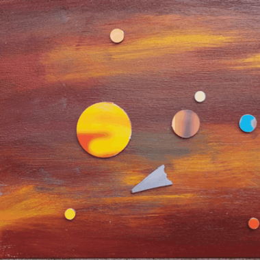 Wall artwork "Cosmic S, 1/100" 