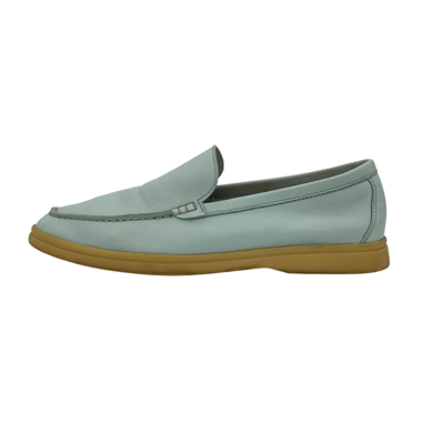 Loro Piana Summer Walk Mokassin EU 36 Blau