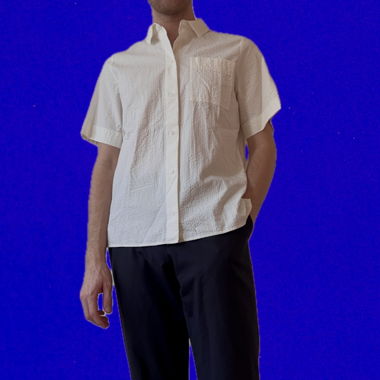 COS - Off white "women's" blouse