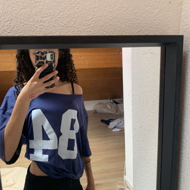 Shein - Oversized 84 Shirt 