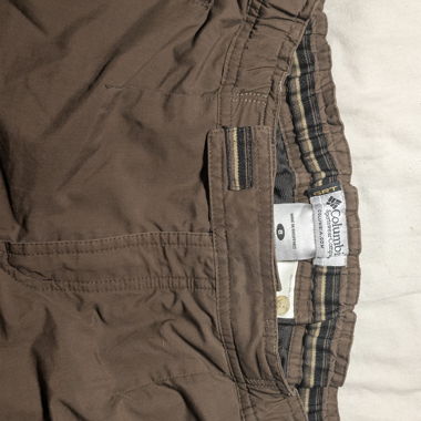 Columbia pantalon de randonnée brun
