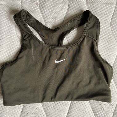 Reggiseno sportivo verde oliva