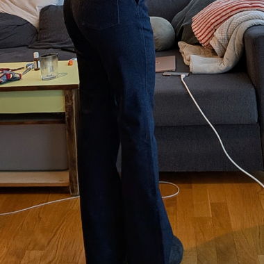 Jean droit UNIQLO bleu taille M