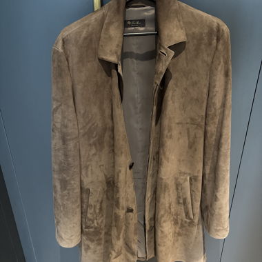 Beau manteau en peau loro piana