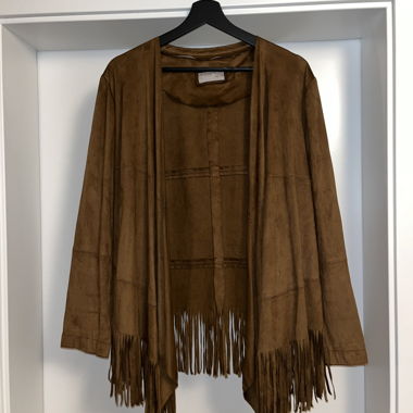 Veste à franges