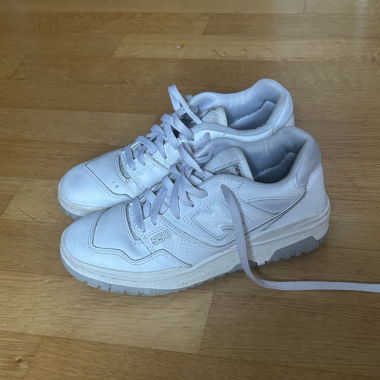 New Balance 550 blanches