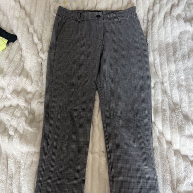 Karierte Hose 
