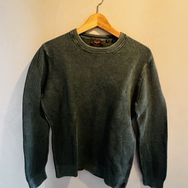 Maglione in maglia Superdry verde L