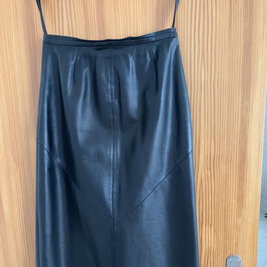 Leder Jupe